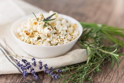Savoury Popcorn with Herbes de Provence