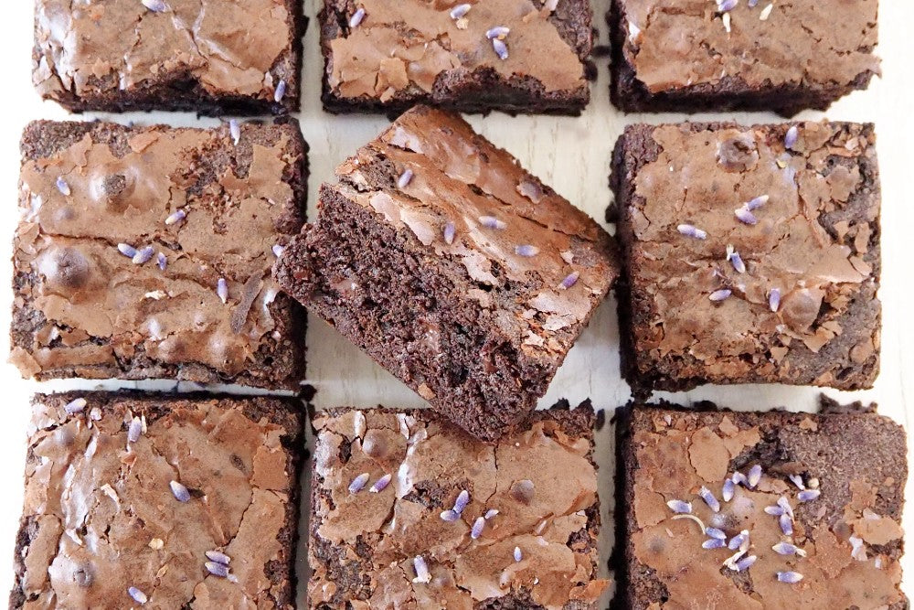 Lavender & Earl Grey Brownies