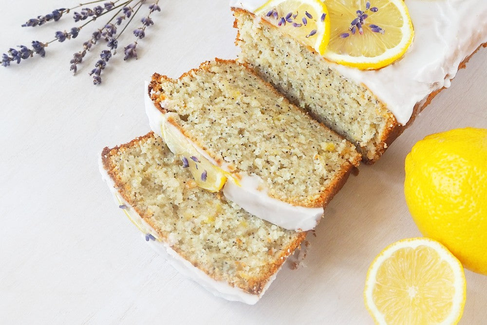 Lavender Lemon Poppy Seed Loaf