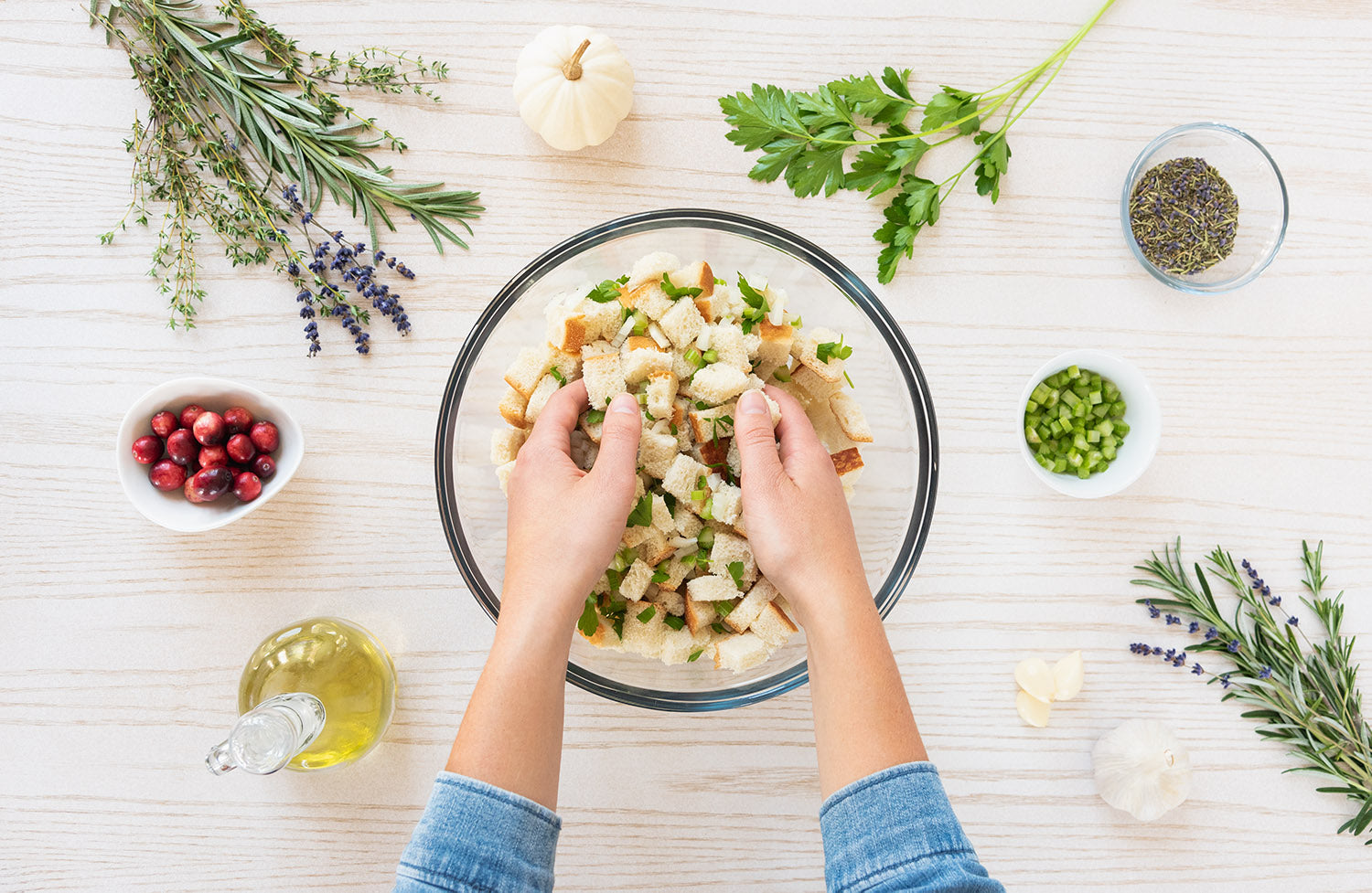 Lavender Herbes de Provence Stuffing
