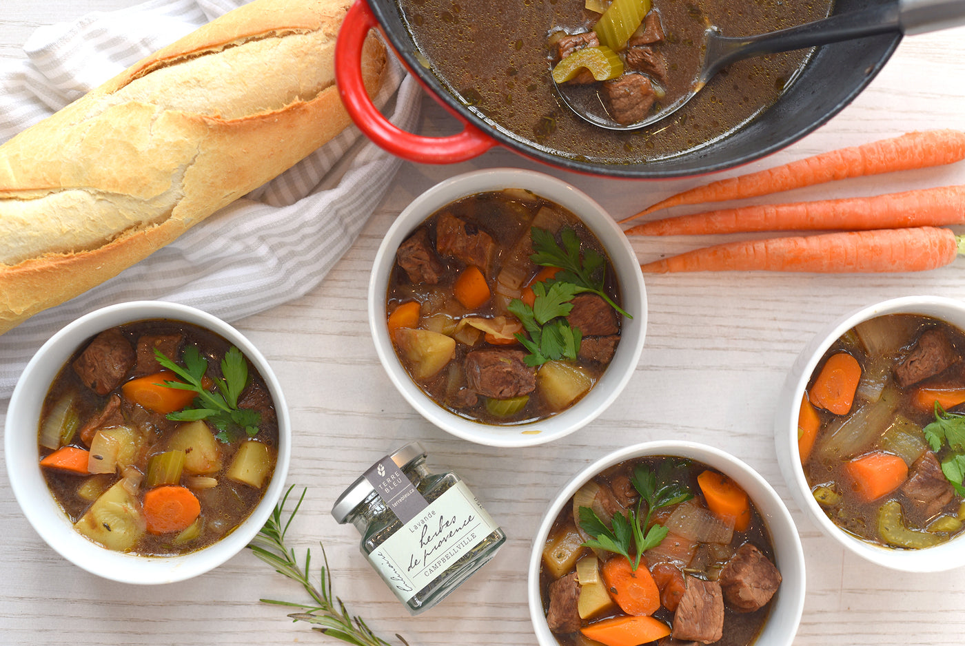 Beef Stew with Herbes de Provence