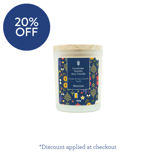 Lavender Vanilla Soy Candle