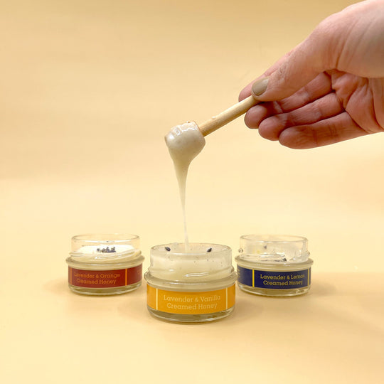 Lavender Creamed Honey (60g)