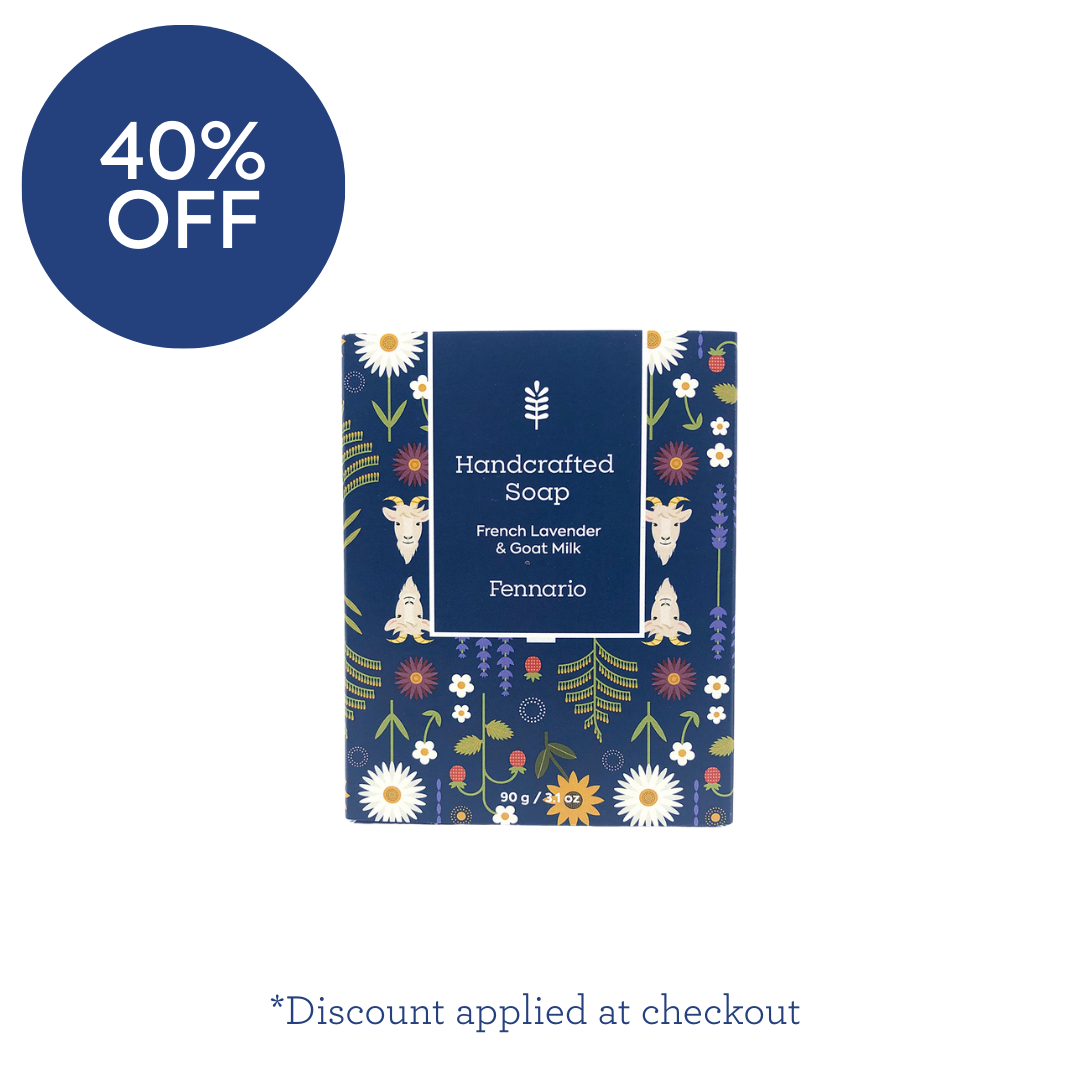 French Lavender & Goat Milk Bar Soap