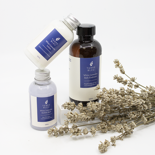 White Lavender Bath Gift Set