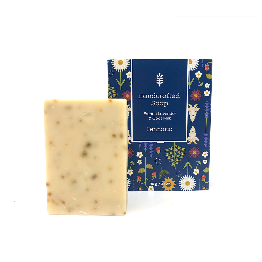 French Lavender & Goat Milk Bar Soap