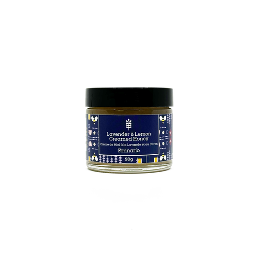 Lavender & Lemon Creamed Honey