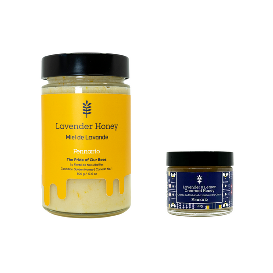 Lavender & Lemon Creamed Honey